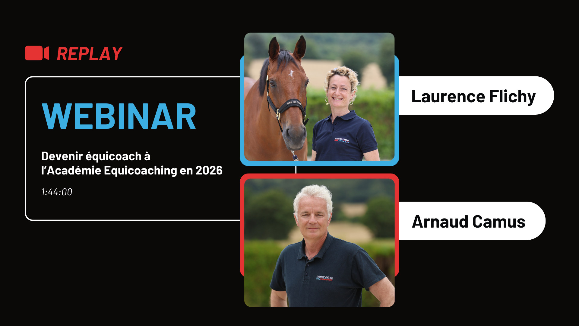 DEVENIR ÉQUICOACH - REPLAY WEBINAR